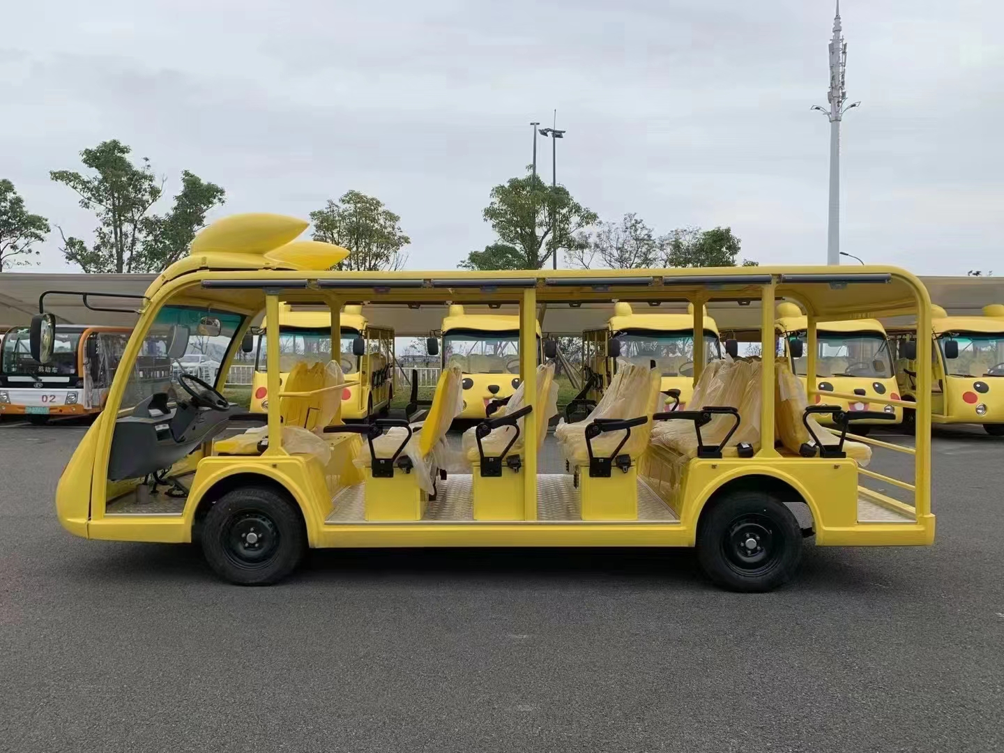 雨天电动观光车检查注意事项
