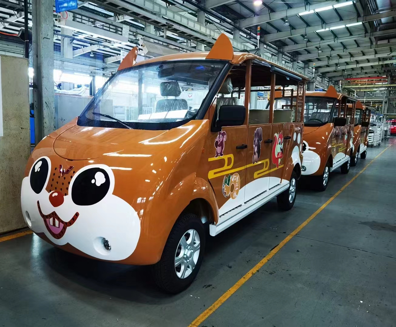 “小松鼠”电动观光车