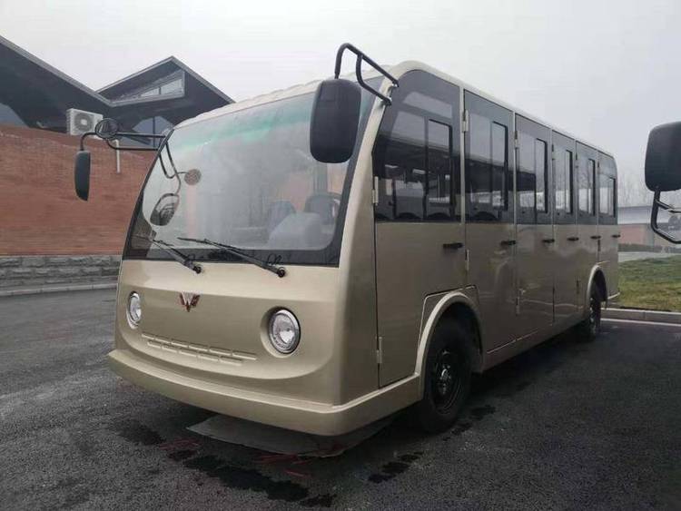 封闭式14座电动观光车有哪些优点？