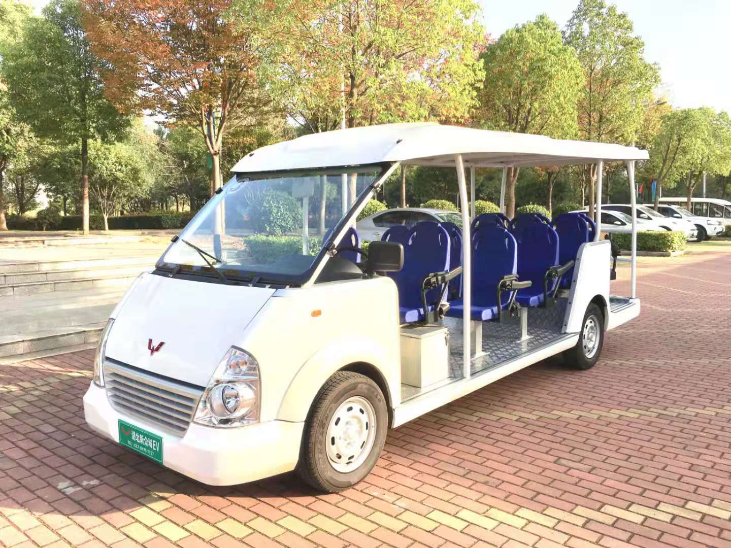 威威款14座电动观光车