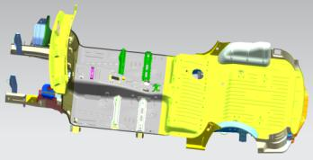 电动观光车的底盘构建