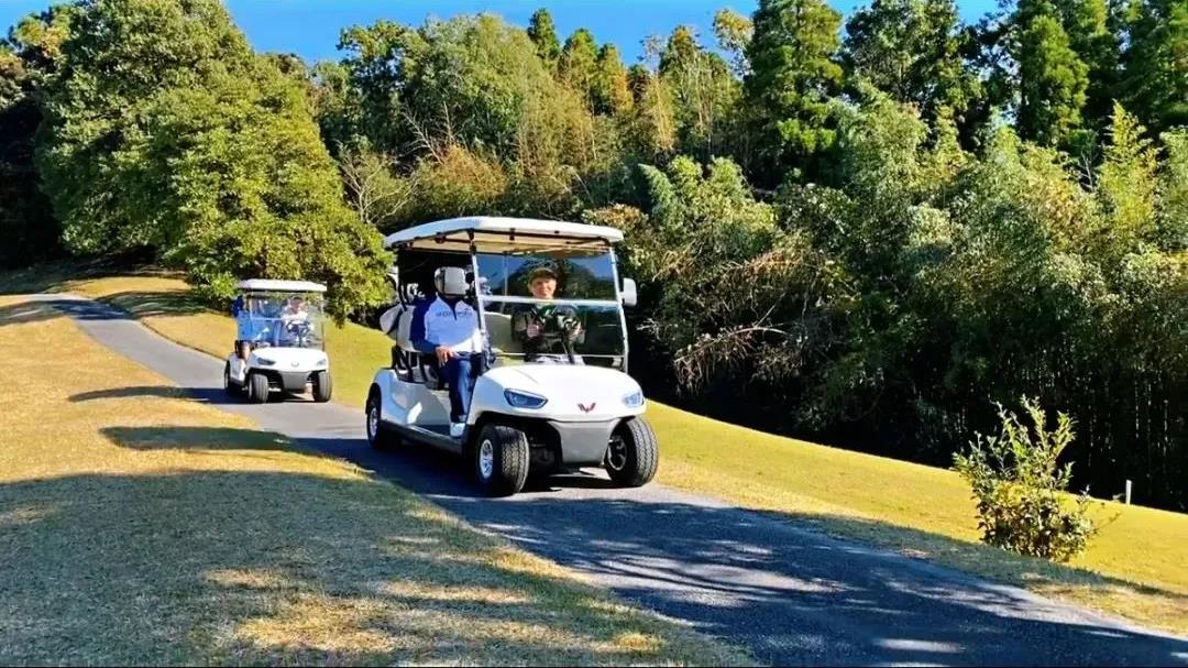 出口日本！五菱高尔夫球车加速“出海”！