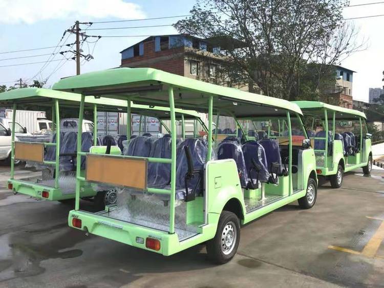 暑假将至，各大景区开始大量采购观光车