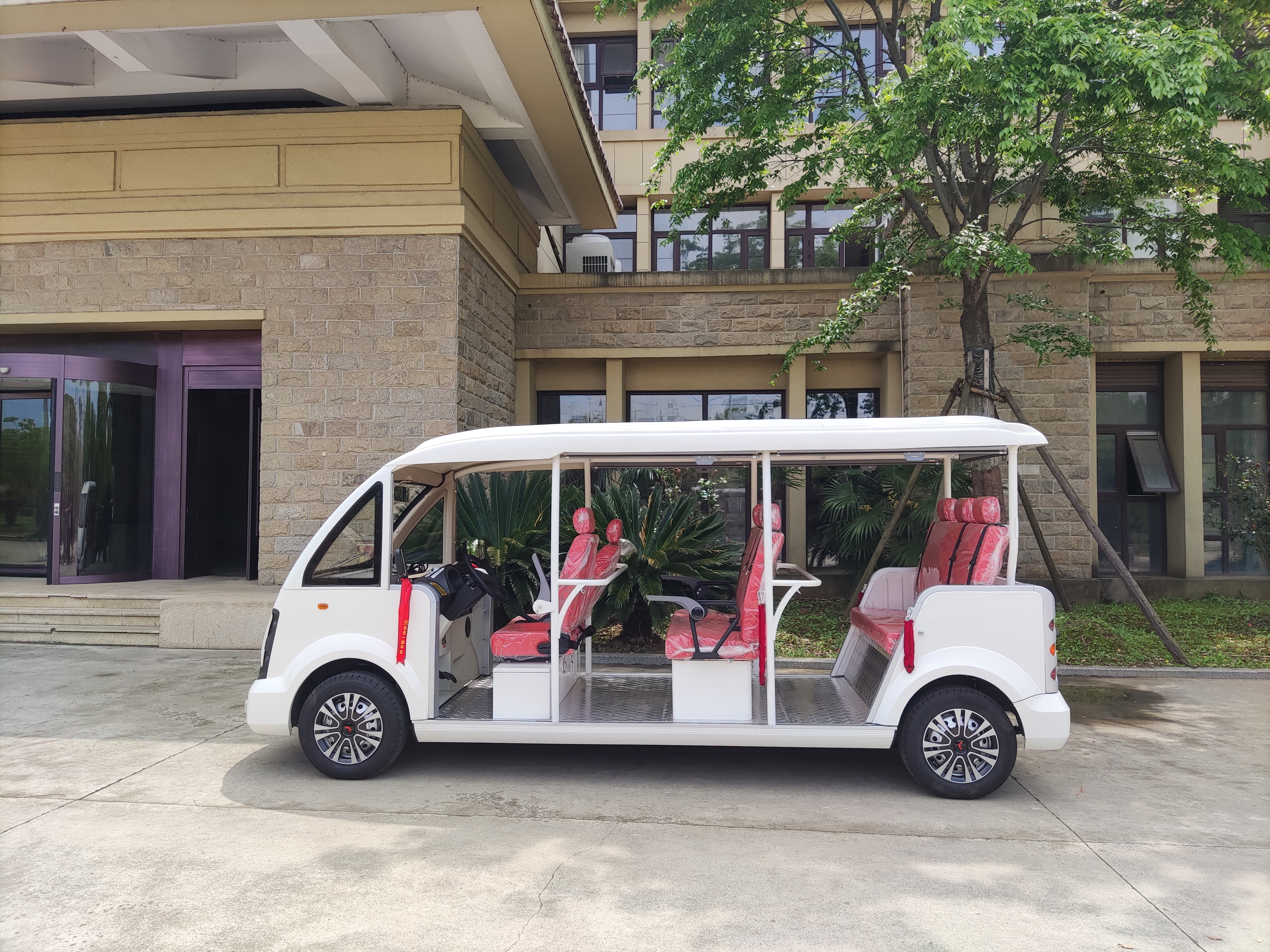 观光车交车案例