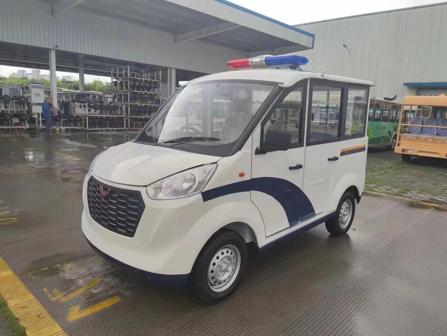 电动巡逻车的舒适性配置